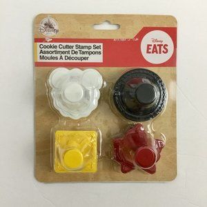 Disney Mickey Mouse Cookie Cutter Stamp Set Disney Eats Dessert Cookie Cutters